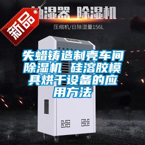 欧美黄色性爱视频网站 失蜡铸造制壳车间除湿机 硅溶胶模具烘干设备的应用方法