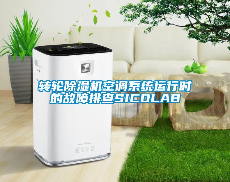 欧美黄色电影在线播放 转轮除湿机空调系统运行时的故障排查SICOLAB