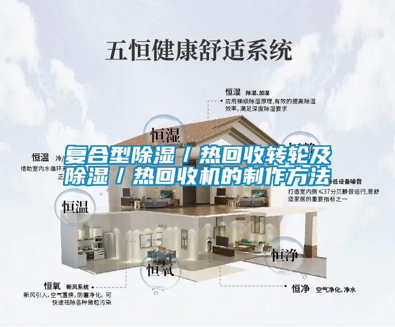 欧美成色手机在线观看 复合型除湿／热回收转轮及除湿／热回收机的制作方法