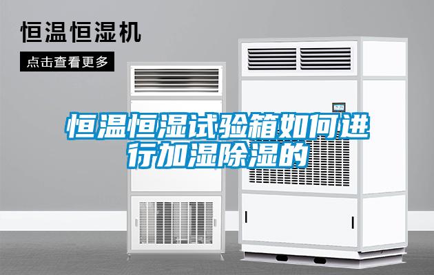 欧美成色手机在线观看 恒温恒湿试验箱如何进行加湿除湿的