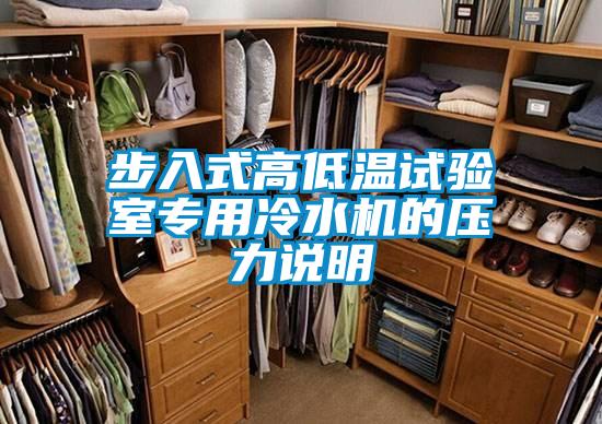 欧美黄色性爱视频网站 步入式高低温试验室专用冷水机的压力说明