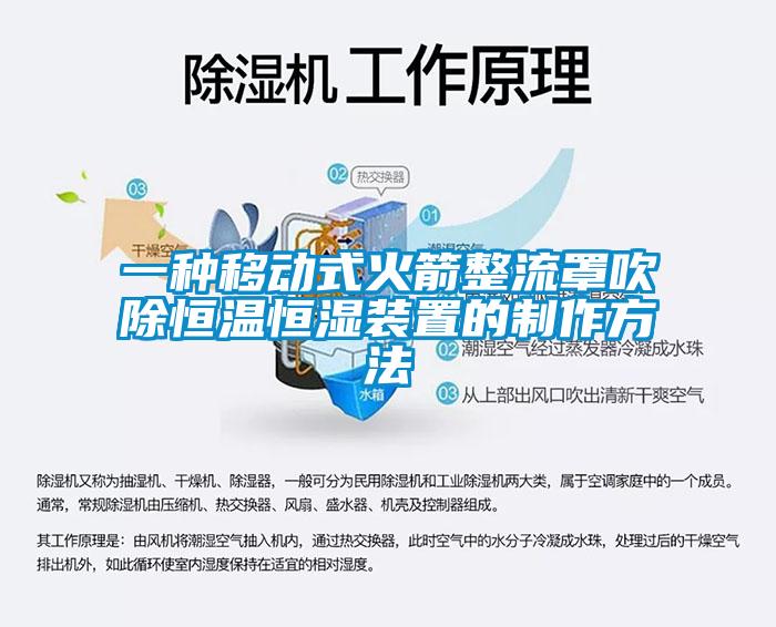 欧美成色手机在线观看 一种移动式火箭整流罩吹除恒温恒湿装置的制作方法