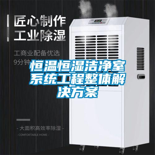 欧美黄色电影在线播放 恒温恒湿洁净室系统工程整体解决方案