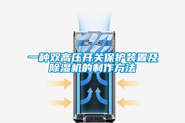 欧美黄色性爱视频网站 一种双高压开关保护装置及除湿机的制作方法