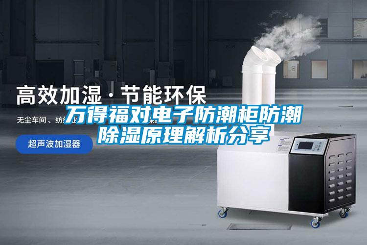 欧美黄色性爱视频网站 万得福对电子防潮柜防潮除湿原理解析分享