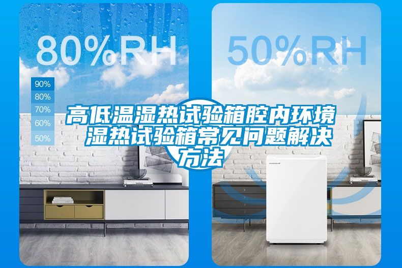高低温湿热试验箱腔内环境 湿热试验箱常见问题解决方法